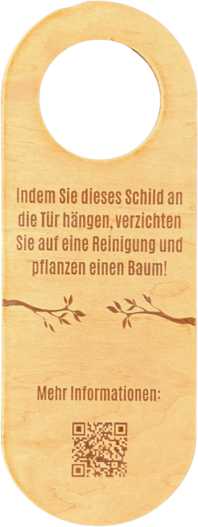Holz-Türhänger aus Buche